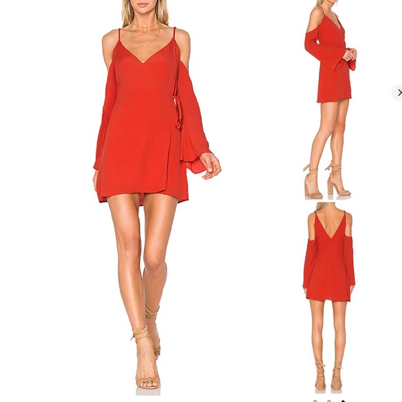 Lovers + Friends Cutout Shoulders Wrap Dress - Picture 9 of 10